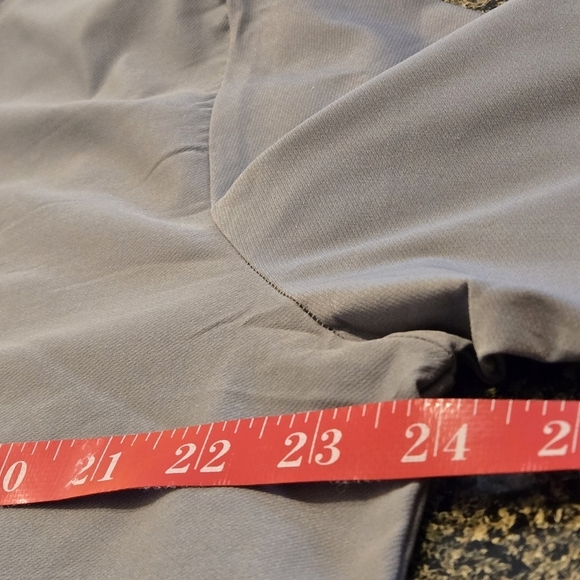 Beotyshow Men's Stretch Grey Button-Up Shirt Long Sleeves Men XX-Large Boxy Chef - Picture 10 of 14